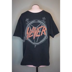 SLAYER Pentagram Logo Band Shirt
